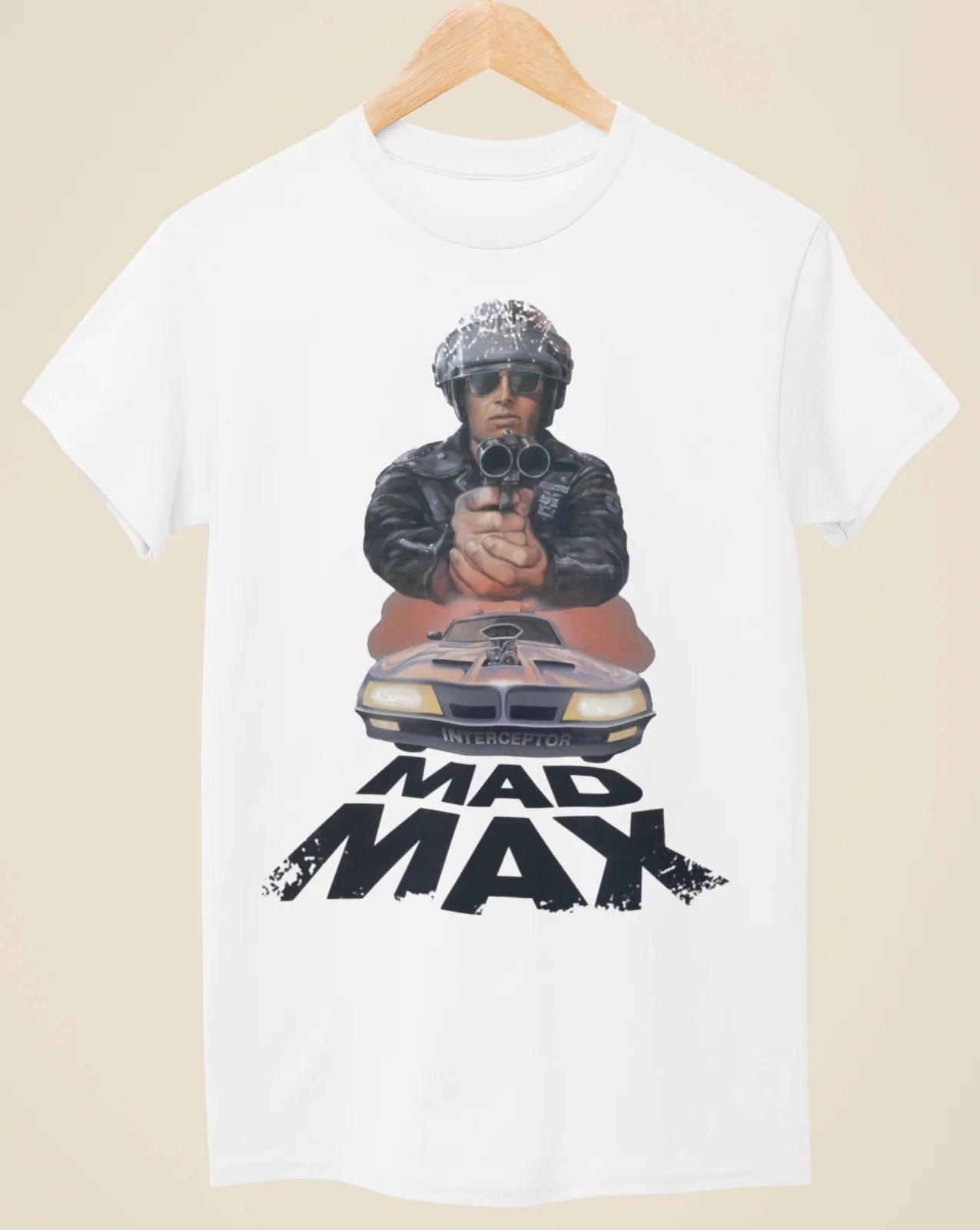 Mad Max - Movie Poster Inspired Unisex White T-Shirt