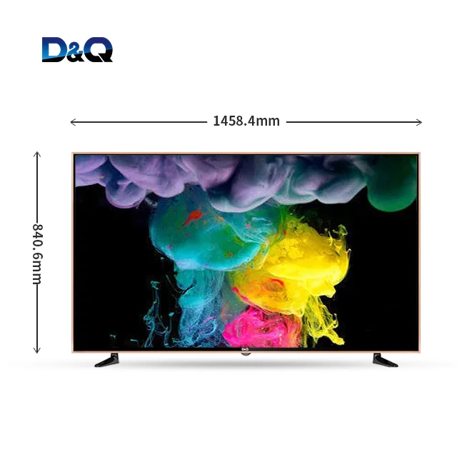 4K UHD 65 cal telewizor led z systemem android pojemne telewizor smart led inteligentny telewizji