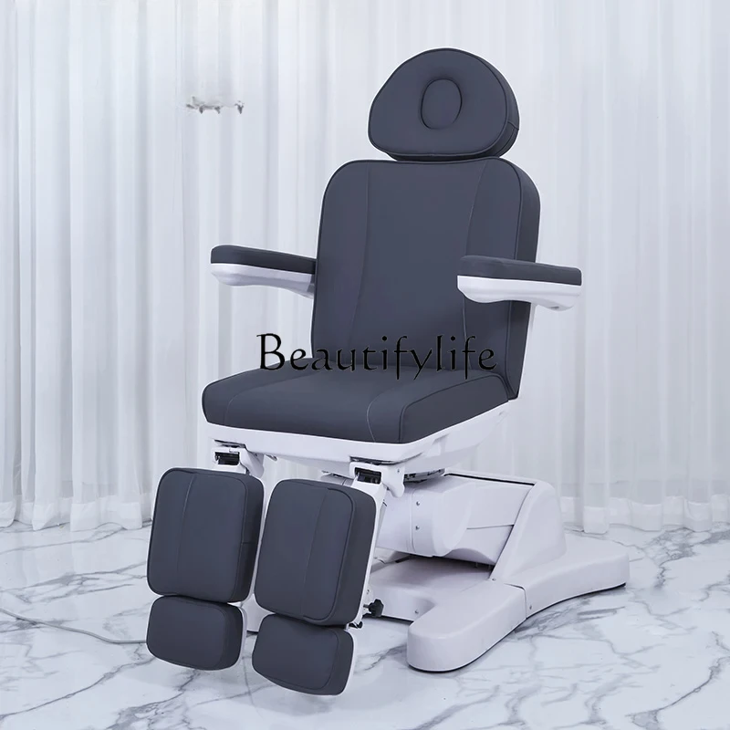 Electric Multifunctional Facial Bed Recliner Can Split Leg Elevated Bed