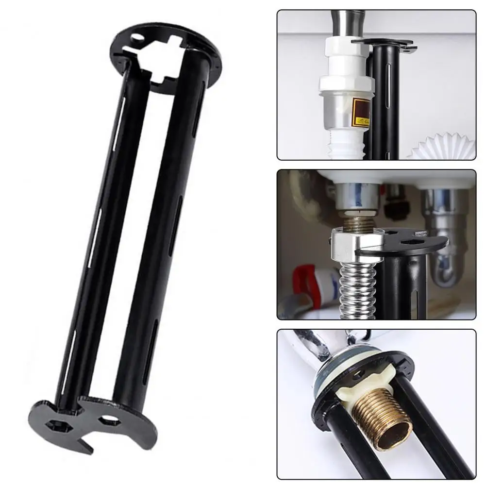Superior Rotation Wrench 1/2 Pcs Multifunctional Basin Wrench Set 360-degree Rotation Sink Wrench Portable Reusable Universal