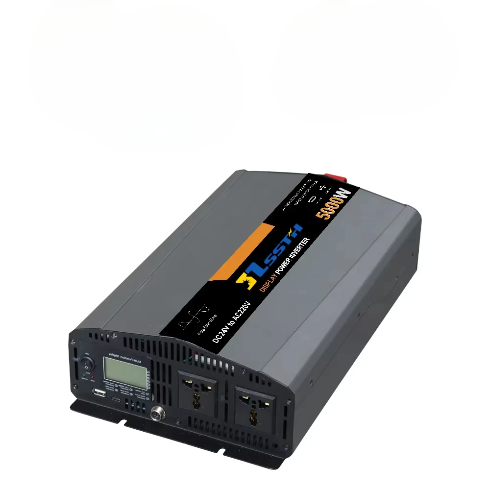 

Off Grid Car Inverter Ac Battery Charger 12V 24V 48V To Ac 220V 230V 5000W 5000Watts Pure Sine Wave Power Inverter