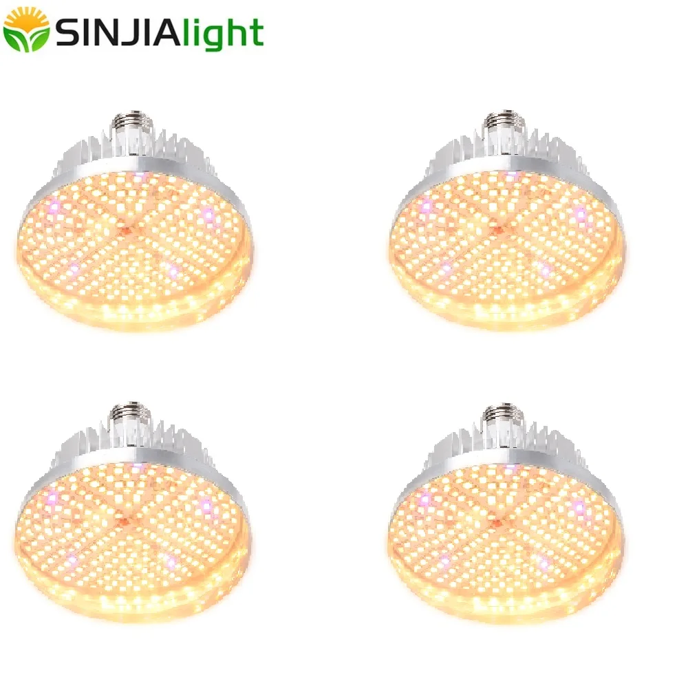 

4PCS 150W LED Grow Light Bulb Full Spectrum Fitolamp Plant Growing Lamp E27 Led Lighting for Flowers Plants Indoor Growbox