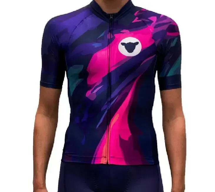 Areo Cycling Jersey Men Short Sleeve Summer Pro Team Race Lightweight Fabric Men Triathlon Shirt Sports Mallots Ciclismo Hombre