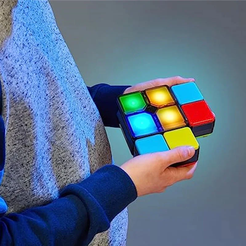 Oonies Flipslide Game, Electronic Handheld Game | Flip, Slide, and Match the Colors to Beat the Clock - 4 Game Modes - Multiplay