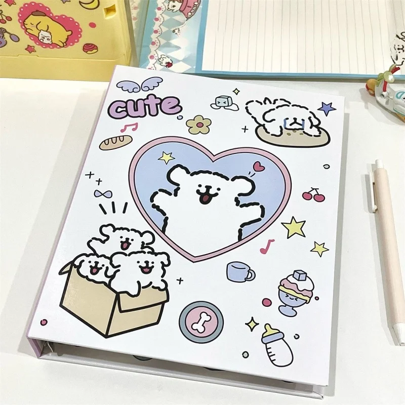 Cartoon A5 Photocard Kpop Photo Card Holder Binder Album Photo Collect Book Idol Card Photocards Cover Storage Book