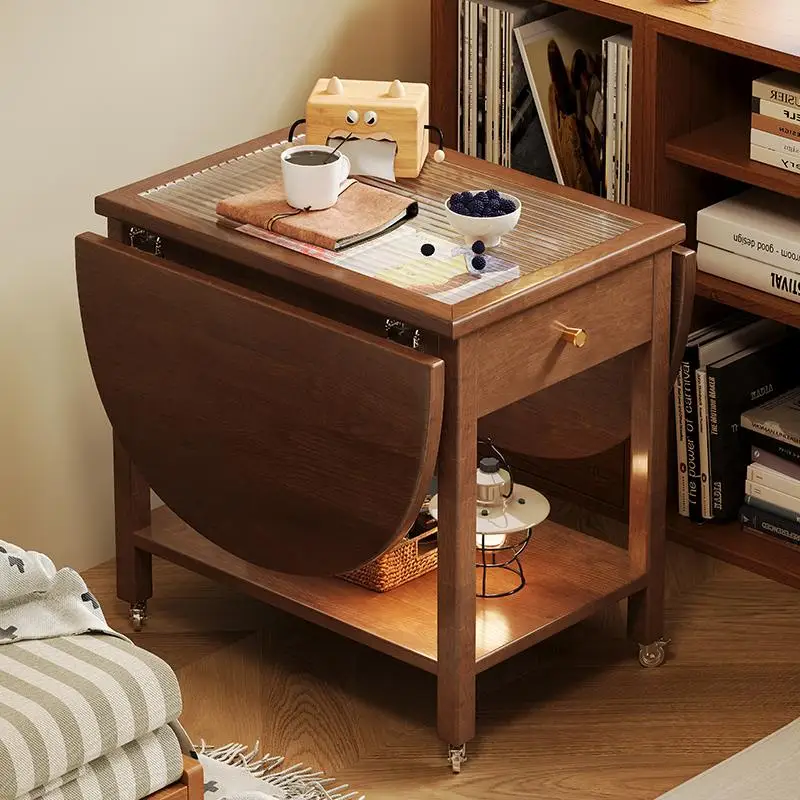 

Brown Living Room Coffee Table Extendable Wood Minimalist Nordic Coffee Table Modern Designer Couch Tisch Home Furniture