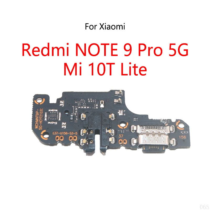 USB Charging Dock Port Socket Jack Connector Charge Board Flex Cable For Xiaomi Mi 10T Lite 5G / Mi 10T Lite