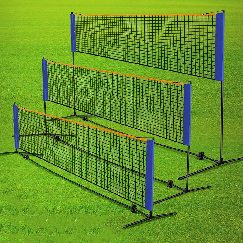 Red de voleibol de bádminton estándar para entrenamiento deportivo profesional, Red de fácil configuración para tenis al aire libre, ejercicio, 3,1/4,1/5,1/6,1 m