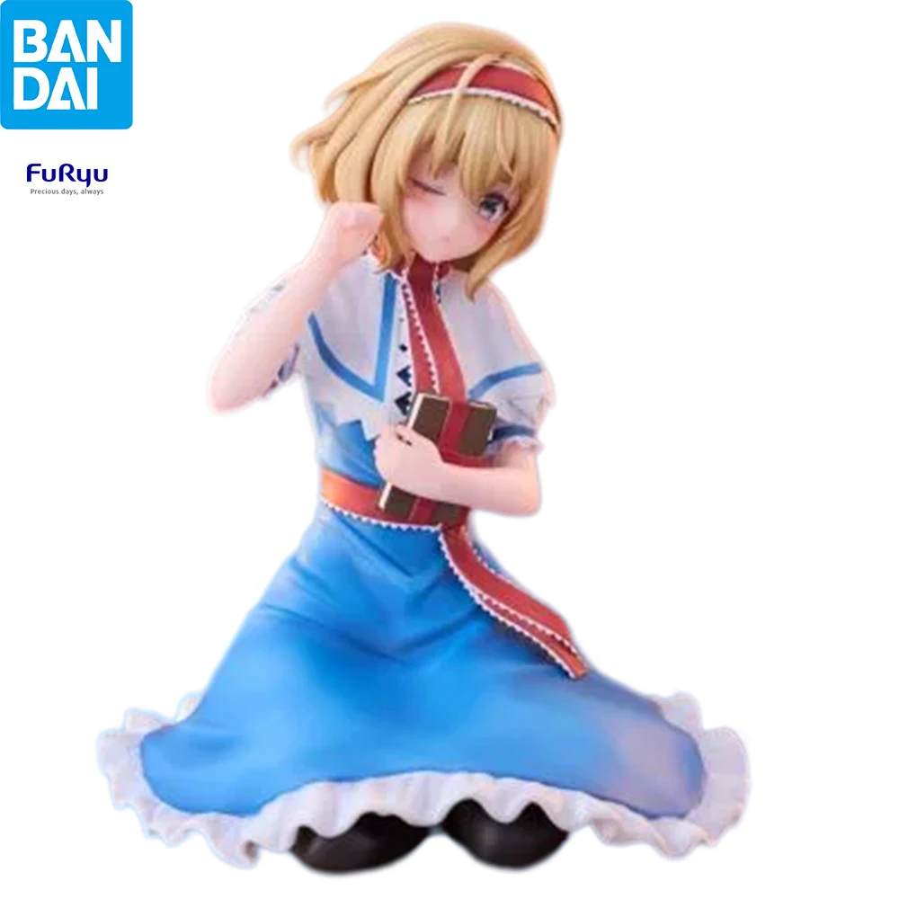 FuRyu Noodle Stopper Touhou Project Alice Margatroid Figura de Anime de PVC de 15 cm, Decoración de Escritorio, Colección de Hobbies, Regalo de Cumpleaños
