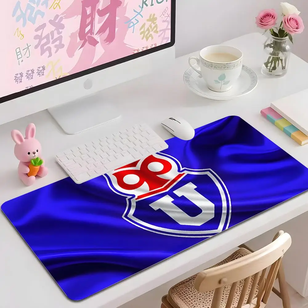 FC U-Universidad D-de C-Chile Mouse Pads Multiple Sizes Large Square Computer Office Game Table Mats Rubber Anti-slip Mousepads