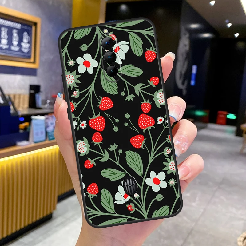 Strawberry Phone Case For ZTE Nubia RedMagic 10 9 8 9S 8S 10S 11 Pro Plus 5G 6S 7S 6 7 Pro 11 Air Cover - view 3