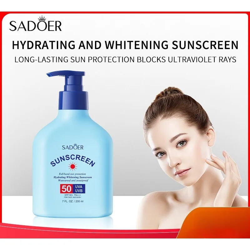 لوشن مبيض وواقي من الشمس مرطب ضد الأشعة فوق البنفسجية #1