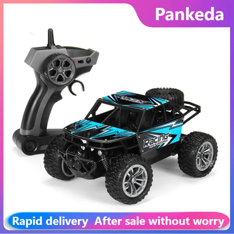 KYAMRC 2081A 2.4G High-Speed Remote Control Car RC Drift Cars Alloy Rally Car All-Terrain Remote Control Cars for Kids Gifts