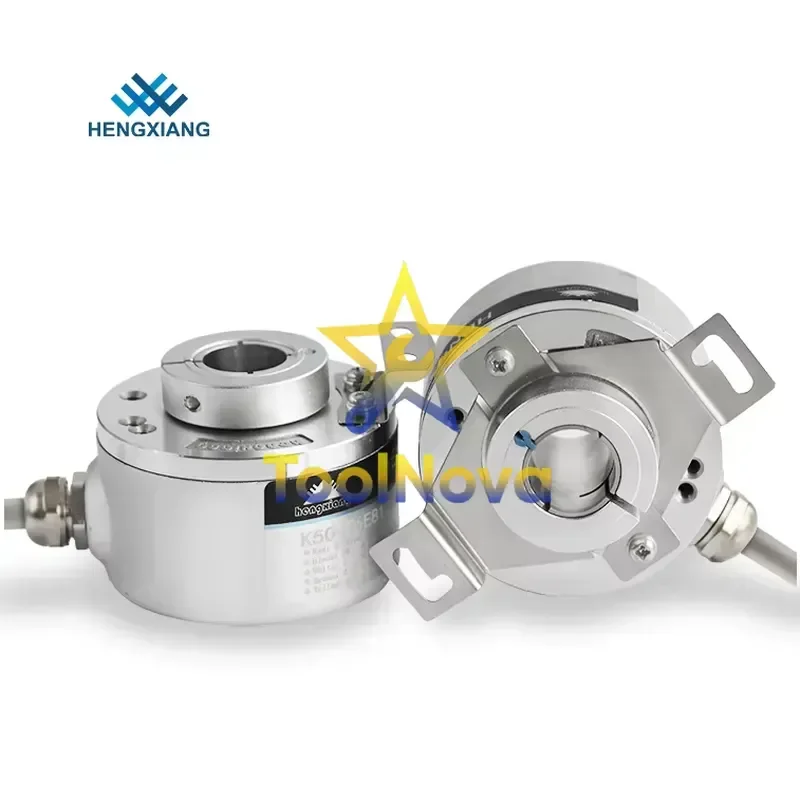 2026Hotsale* HENGXIANG Rs422 Angle Optical 360 Rotary 1250ppr 3000ppr 4096ppr 5000ppr Spring Plate Mount K50 Incremental