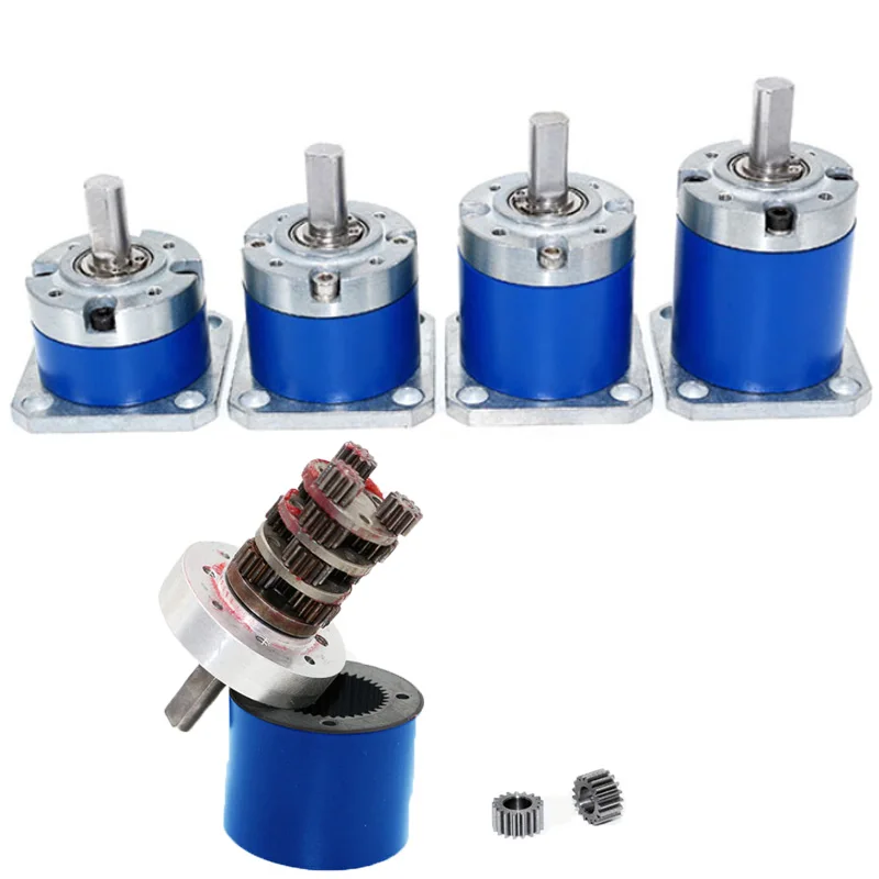 42 Stepper Motor Reducer Precision Planetary Gear Reducer 36mm Cm36 Planetary Motor Reducer Gearbox