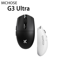 MCHOSE G3 Ultra Wireless Gaming Mouse 8K Polling Rate PAW 3395 Optical Sensor 26k DPI 64g Ultra-Lightweight Tri-Mode Connection