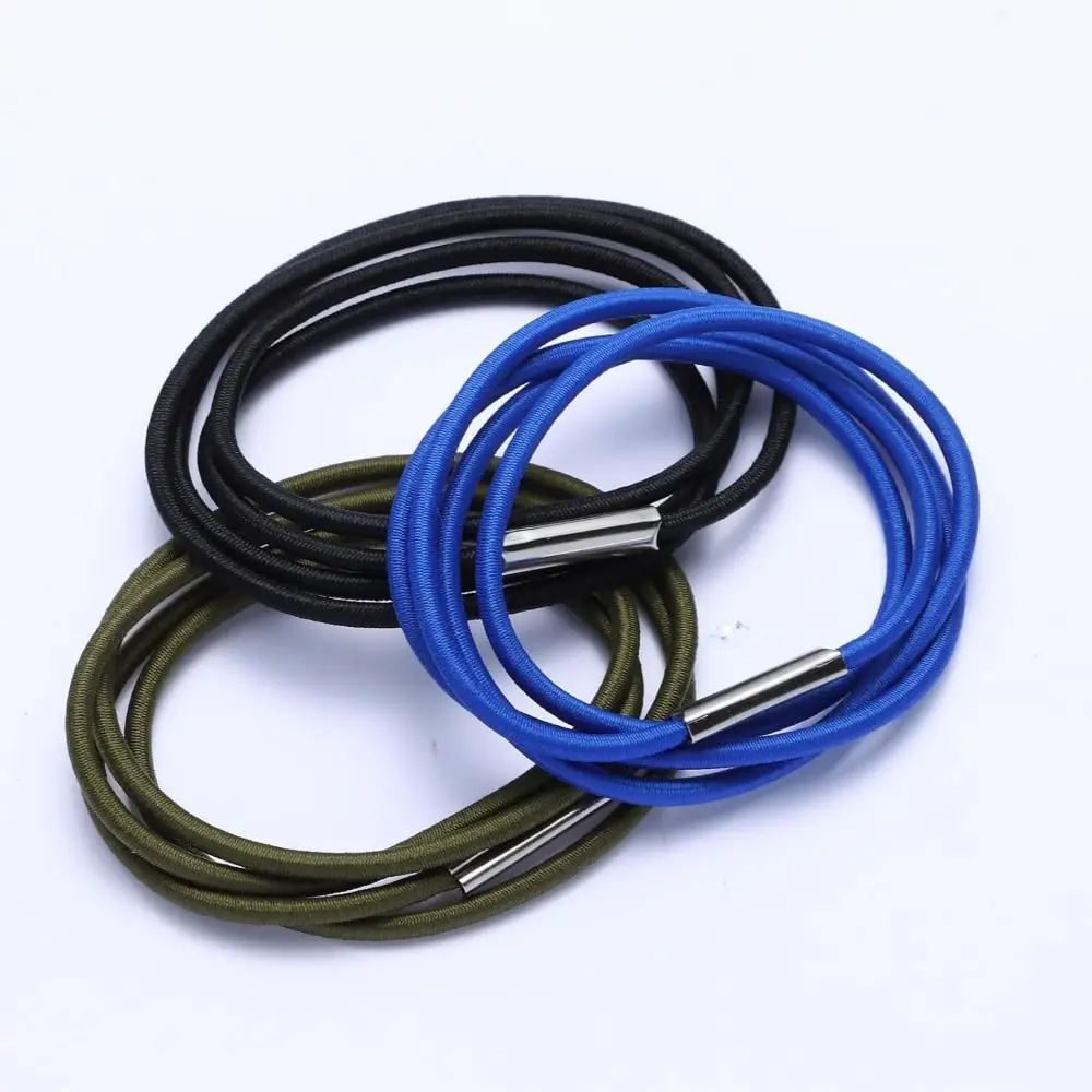 3Pcs Reusable Colorful Trash Can Bands Stretchable Durable Rubber Bands Adjustable Elastic Trash Bag Holder Household