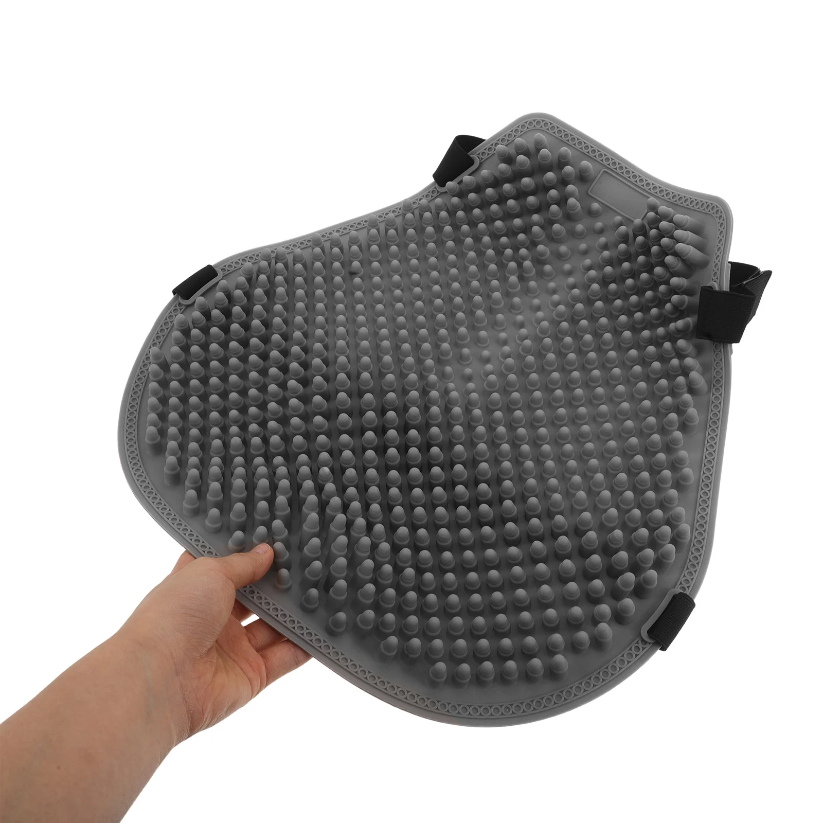 

Motorcycle Seat Cushion Thickened Silicone Shock-Absorption Breathable Air Cooling Pad Long Rides Anti-Slip Wear-Resistant