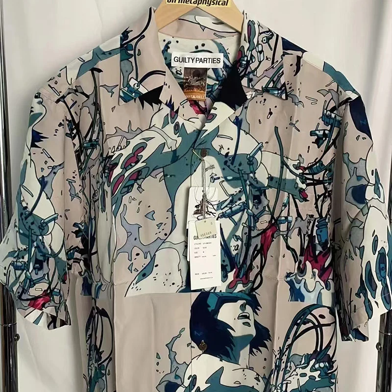 Camisa de playa hawaiana con estampado de Anime clásico para hombres y mujeres, Top informal suelto de secado rápido de la mejor calidad, 1:1