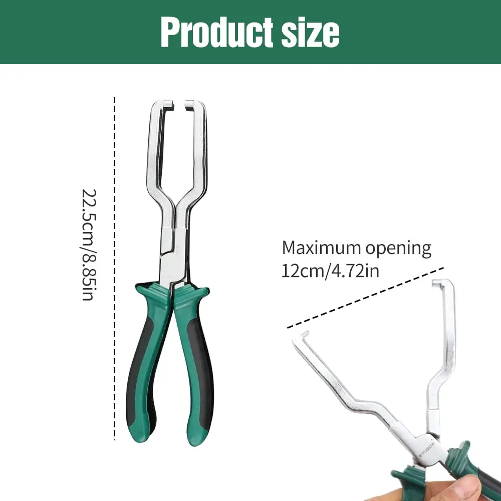 Electrical Disconnect Pliers, Automotive Electrical Connector Disconnect Pliers Long Spark Plug Removal Pliers, Fuel Line Plier