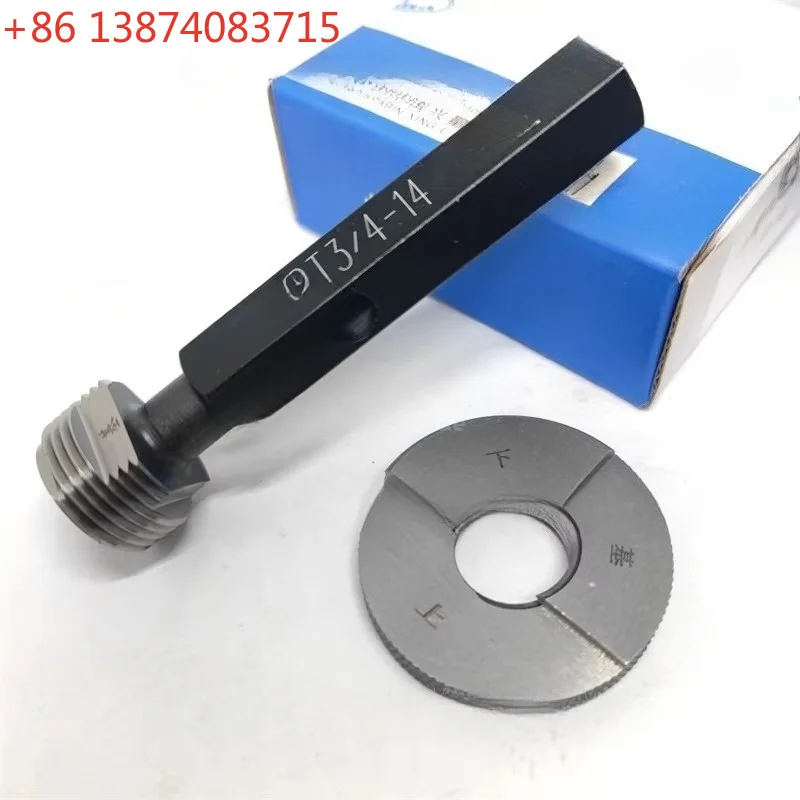 NPT Taper Pipe Thread Ring Plug Gauge Thread Gauge Support Customize NPT1/8 1/4 3/4 3/8 1/2 NPT1'' (ANSI) GO NOGO