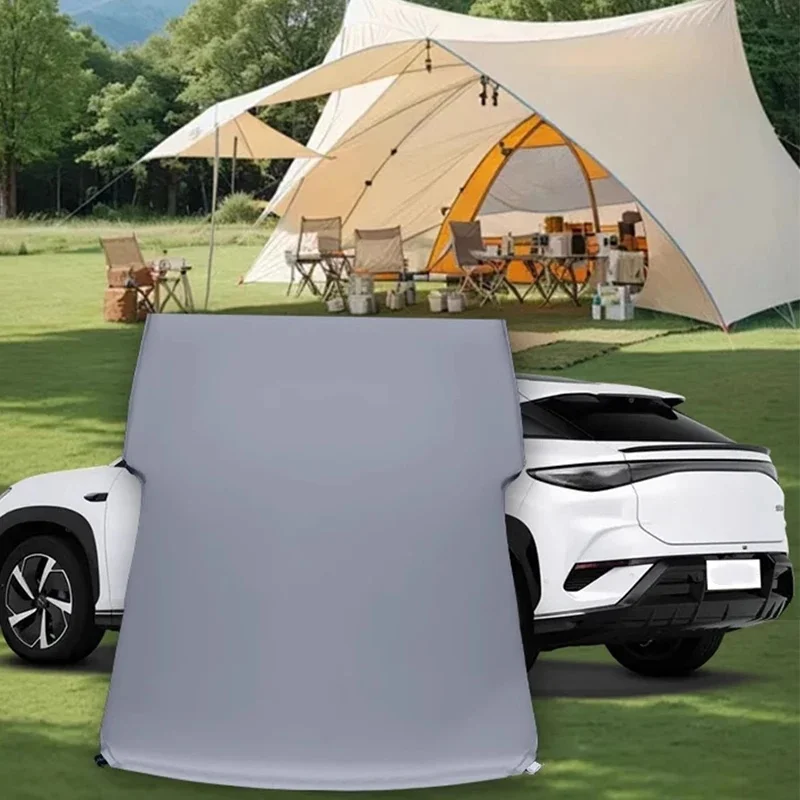 Car Travel Bed For BYD Sealion 7 Inflatable Air Mattress with Air Pump Self-driving Tour Bed SUV Outdoor Camping Sleeping Mat