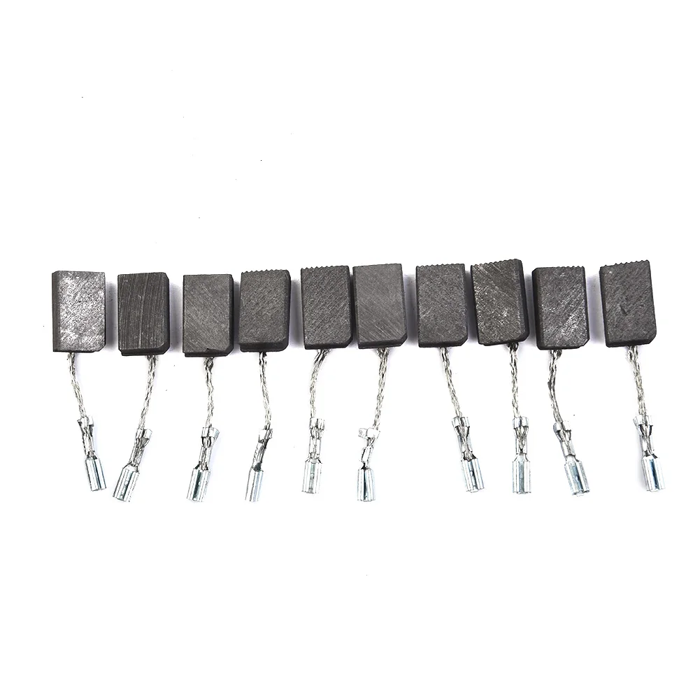 

10pcs Carbon Brushes For Metabo Angle Grinder WQ 1400/WQ 1000/WQ Motor Carbon Brushes Sets For Electric Hammer / Drill Angle G