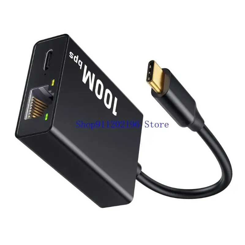 

USB C P82A к ключу RJ45 100 Мбит/с с функцией зарядки для деловых поездок