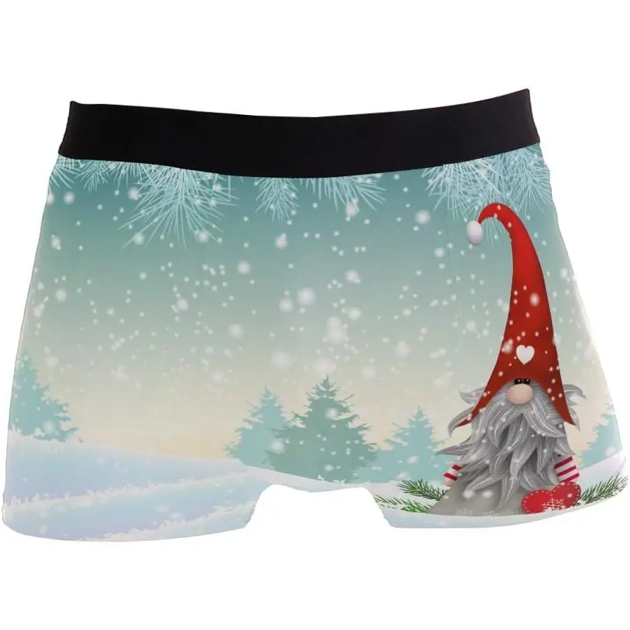 

Stretchy Fashion Men's Underwear Boxer Briefs Breathable Summer Sports Men's Underwear with Moisture-Wicking Fabric