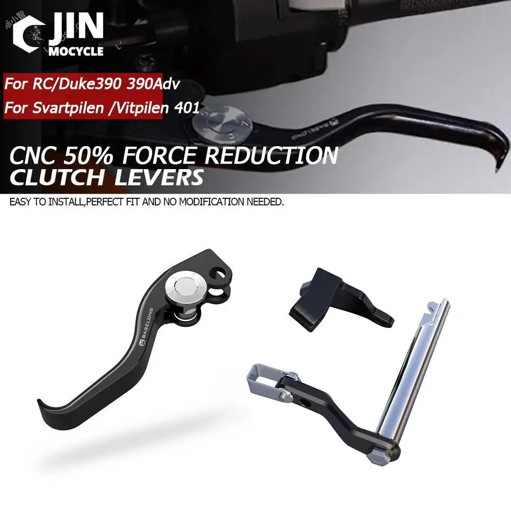 

2018-2023 For Husqvarna Vitpilen 401 Svartpilen 401 One Finger Clutch Lever Clutch Arm System Kit Motorcycle CNC Aluminum Parts