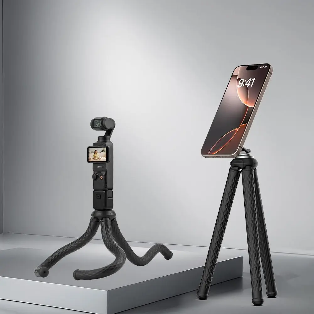 

New Magnetic Octopus Phone Tripod Quick Release Stable Action Camera Tripod Durable Flexible Mobile Stand Mount
