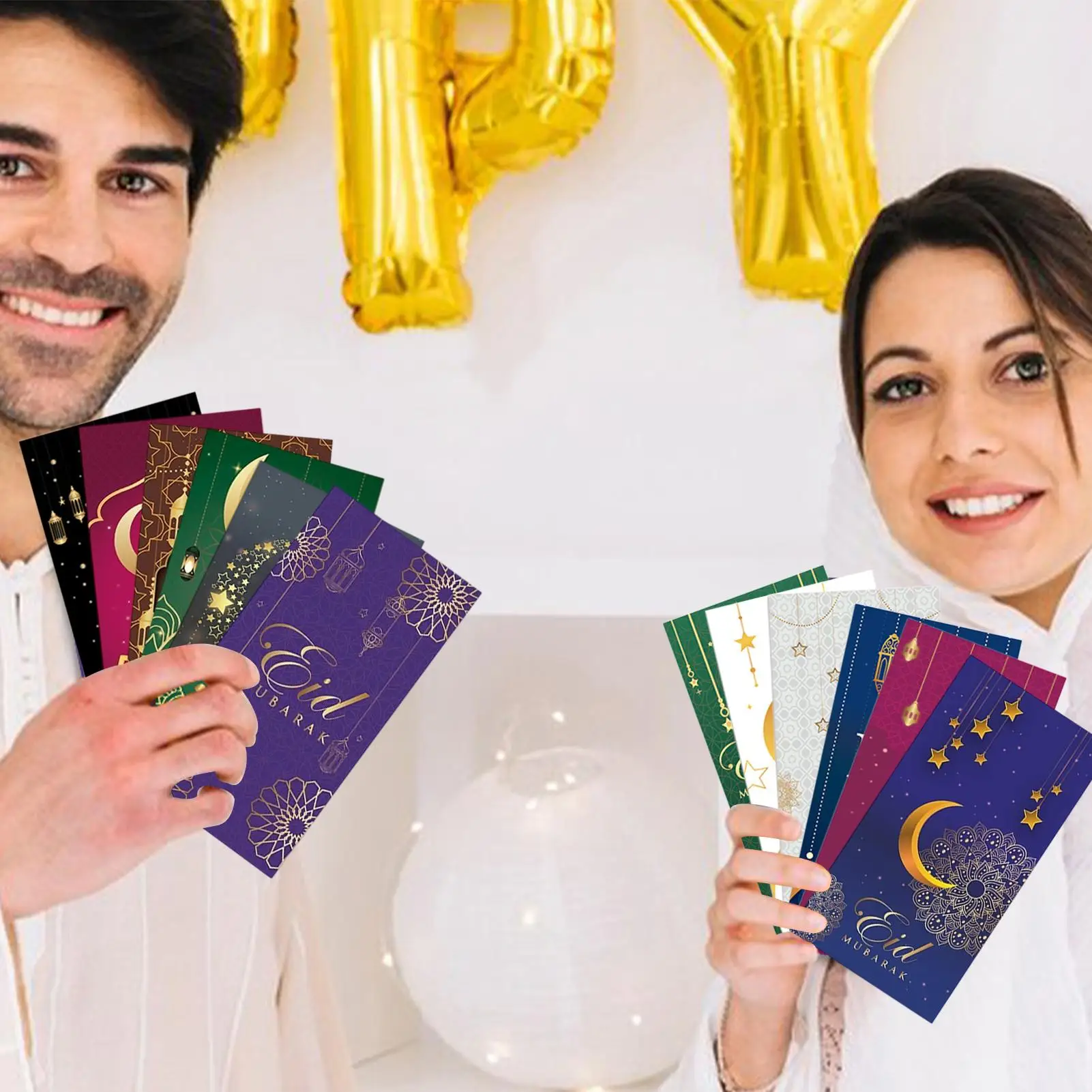 Festival Money Envelopes 6 Pieces Card Pocket Cash Envelopes For Festival Event Decorations Paper Pocket With Luck Design For