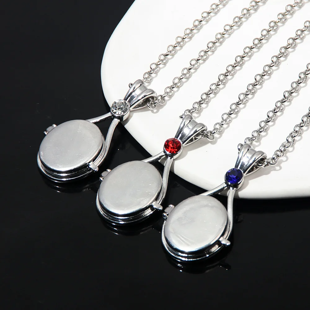 Cartoon H2O -FOOTPRINTS IN THE SAND Necklace Jewelry Cute Seashell Metal Alloy Cosplay Props Necklaces  Jewelry For Friends image 3