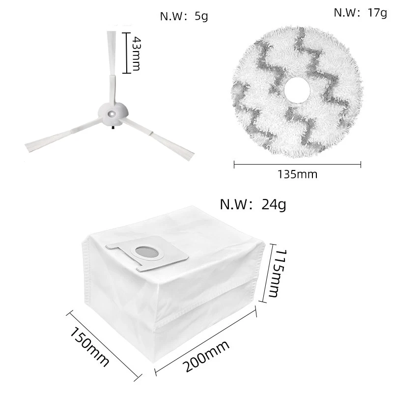 Xiaomiロボット掃除機用スペアパーツ,ロボット掃除機用スペアパーツ,スペアパーツ