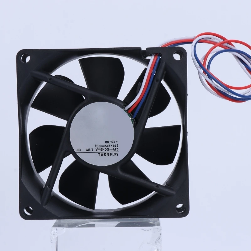 Solução resfriamento eficiente avançada ventilador resfriamento 8414NGML 24V para caixa computador radiador