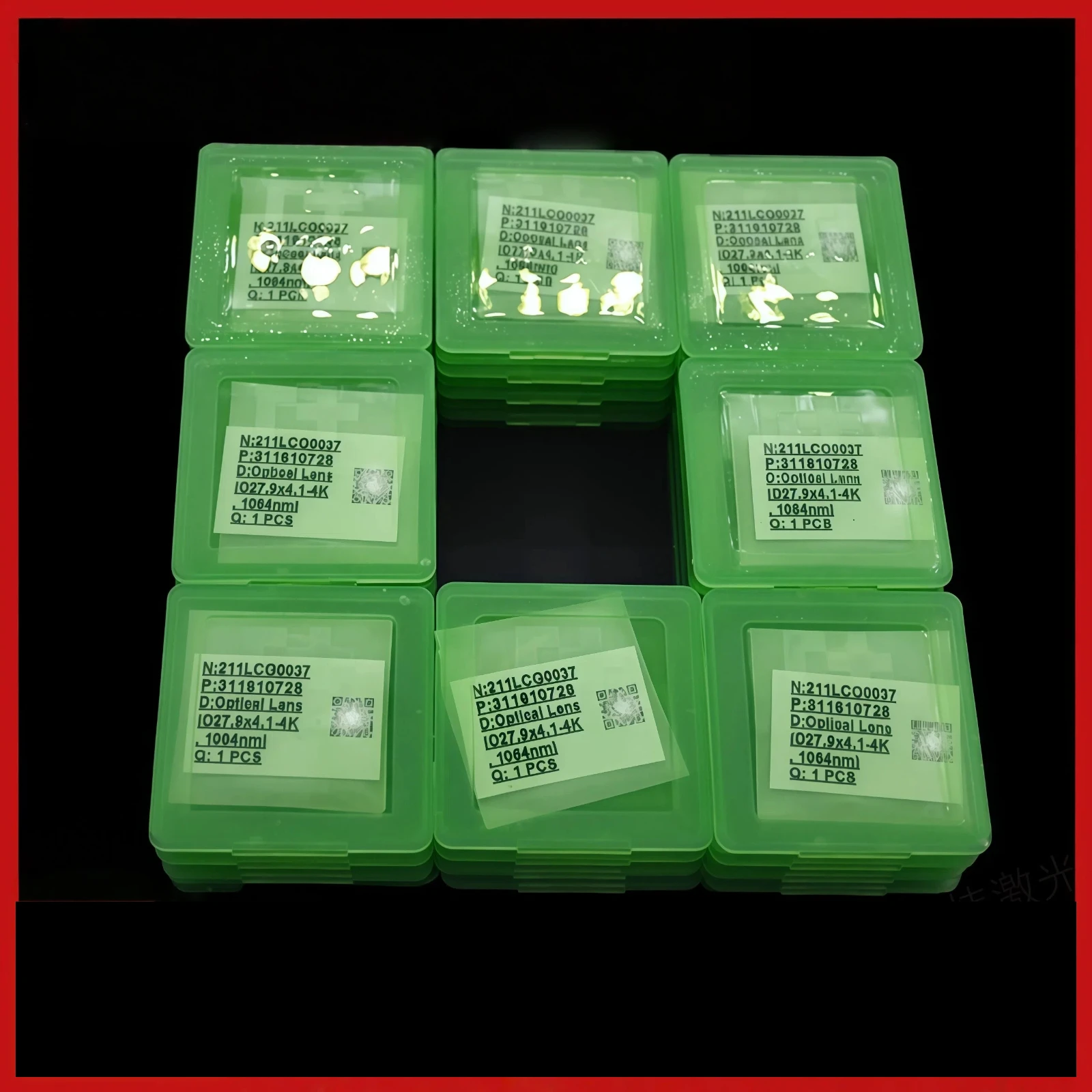 Laser protection lenses 27.9T4.1 Jiaqiang original high temperature resistant 37T7 imported quartz coated 249T1.5