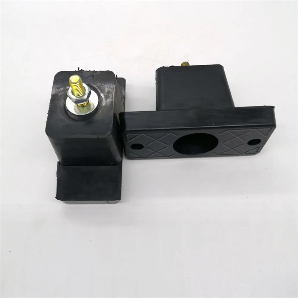 4Pcs Absorbing Vibration Damping Pad Cushion Outside Unit Anti-Vibration Isolator Pads Stable Anti Slip Rubber Mount Shock Roofs