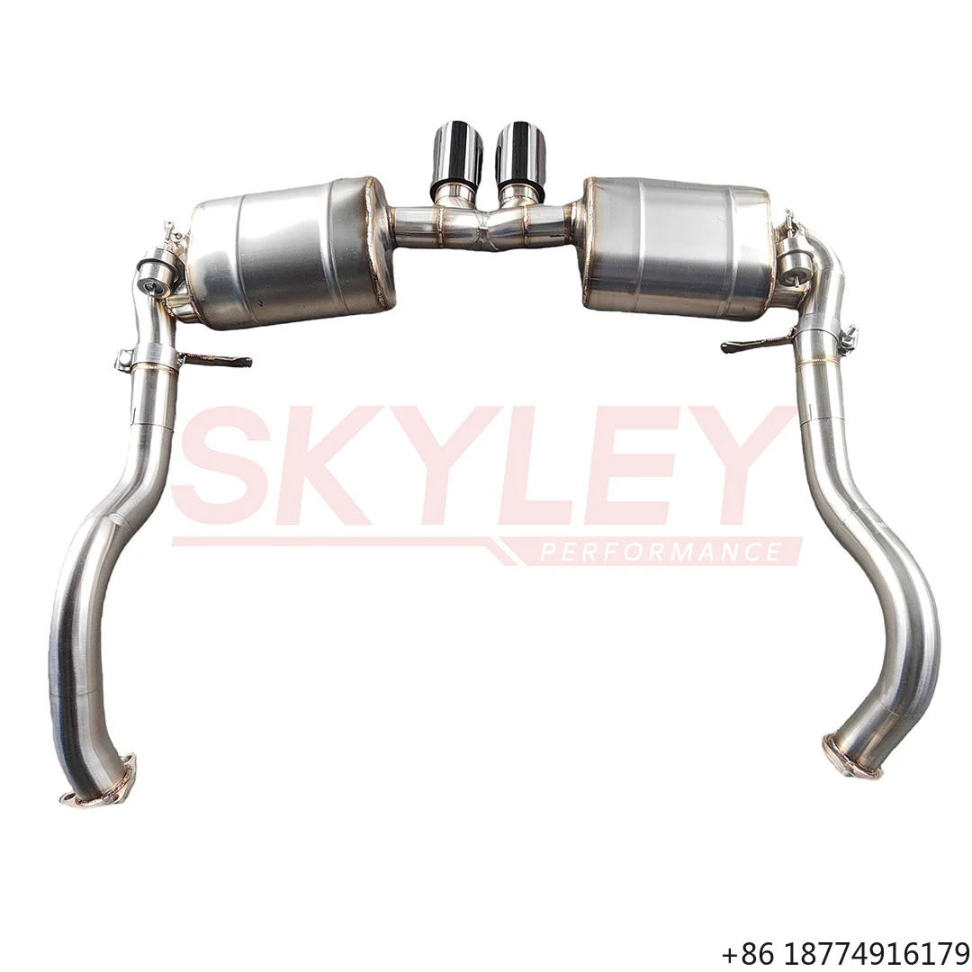 

Dual Valvetronic With Remote Control Exhaust Catback for Boxster 987.1 987.2 2005~2012 2.7l/3.4l Exhaust Pipes
