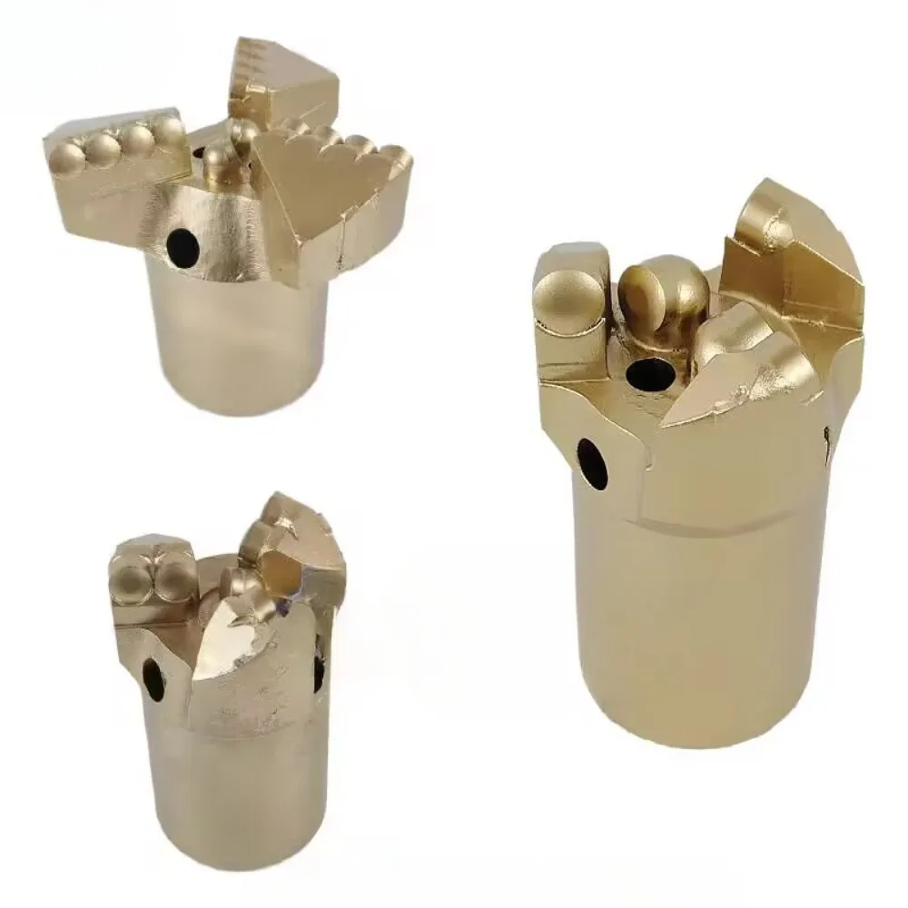

75 94 three wing concave diamond drill bit