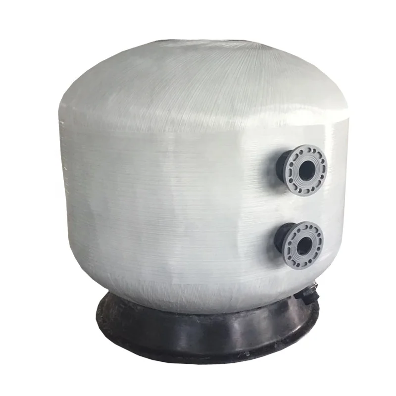 1800mm Diameter Side Mount Fiberglass Filter,large Commercial Sand Filter