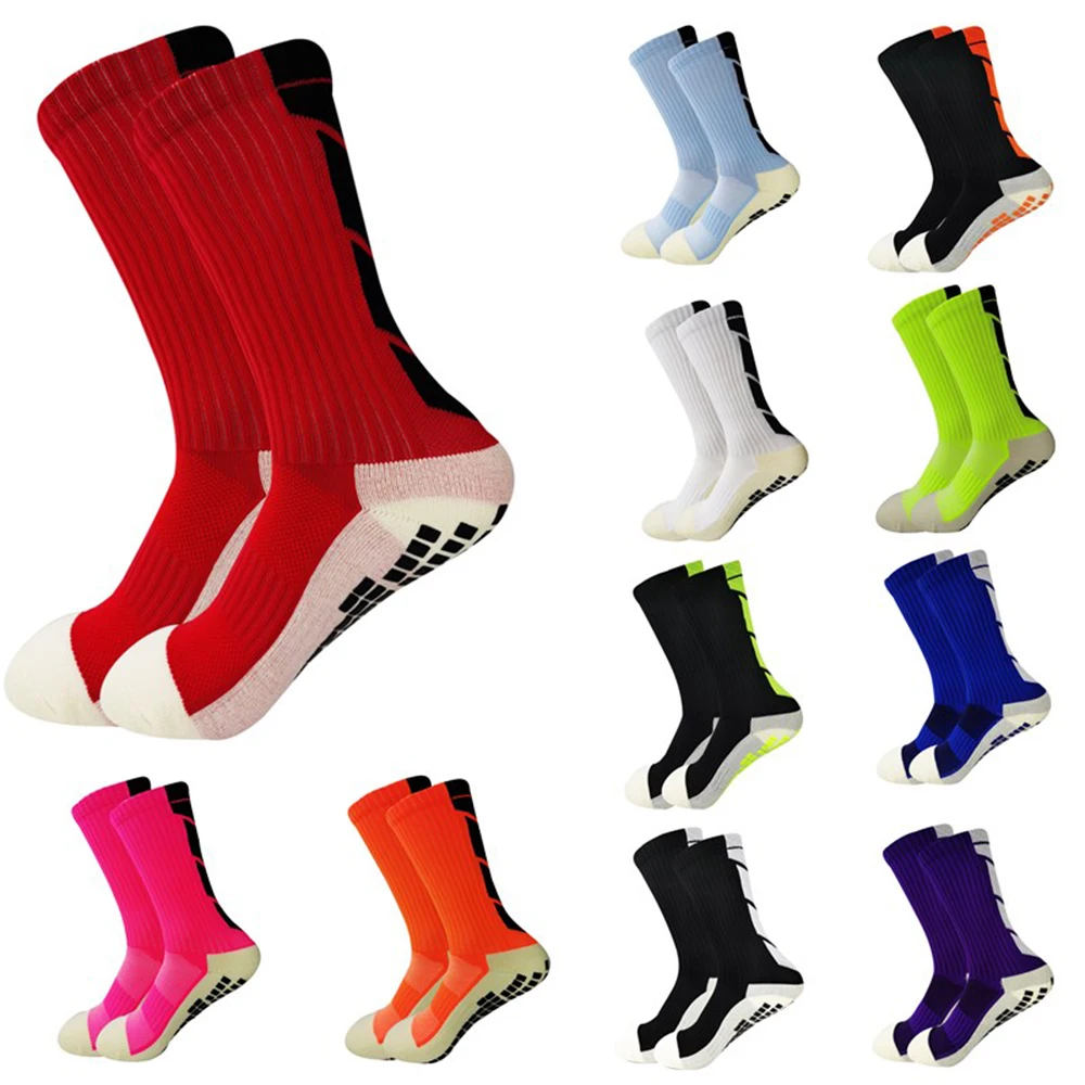 Anti Slip Non Slip Non Skid Slipper Hospital Sport Athletic Socks with grips Cycling Soccer Socks