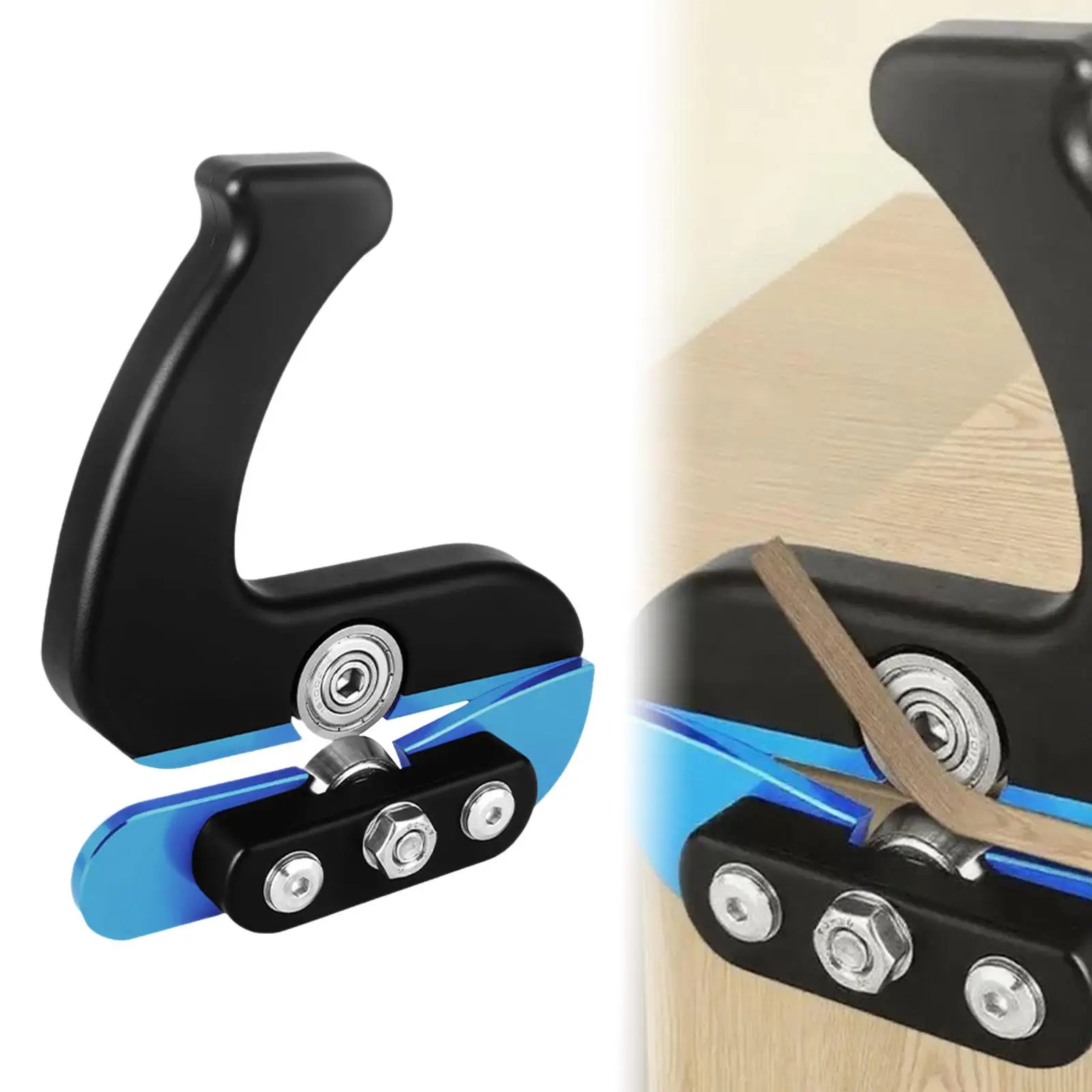 

Edge Band Trimmer Comfortable Grip Professional Versatile Portable DIY Deburring Projects for Cabinet Making Veneer PVC Wood