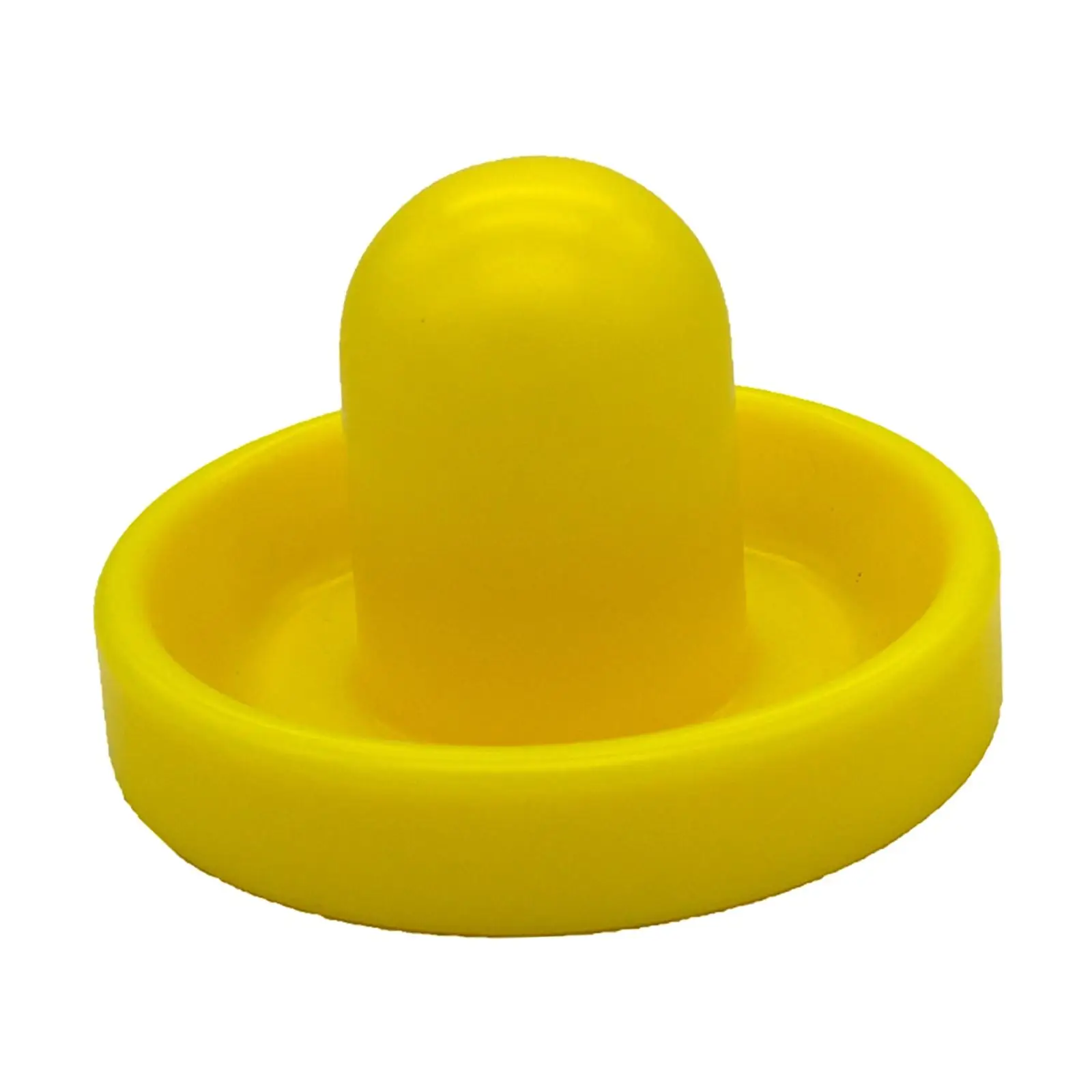 

Air Hockey Pushers 96mm Black Felt Large Sombero Style Plastic Strikers for Table Hockey with Air