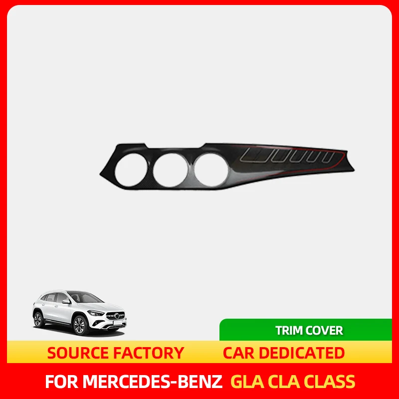 

Styling Mouldings Car Center Dashboard Air Condition Outlet Panel Trim Cover for Mercedes Benz GLA CLA Class 2013-2017 2014 2015