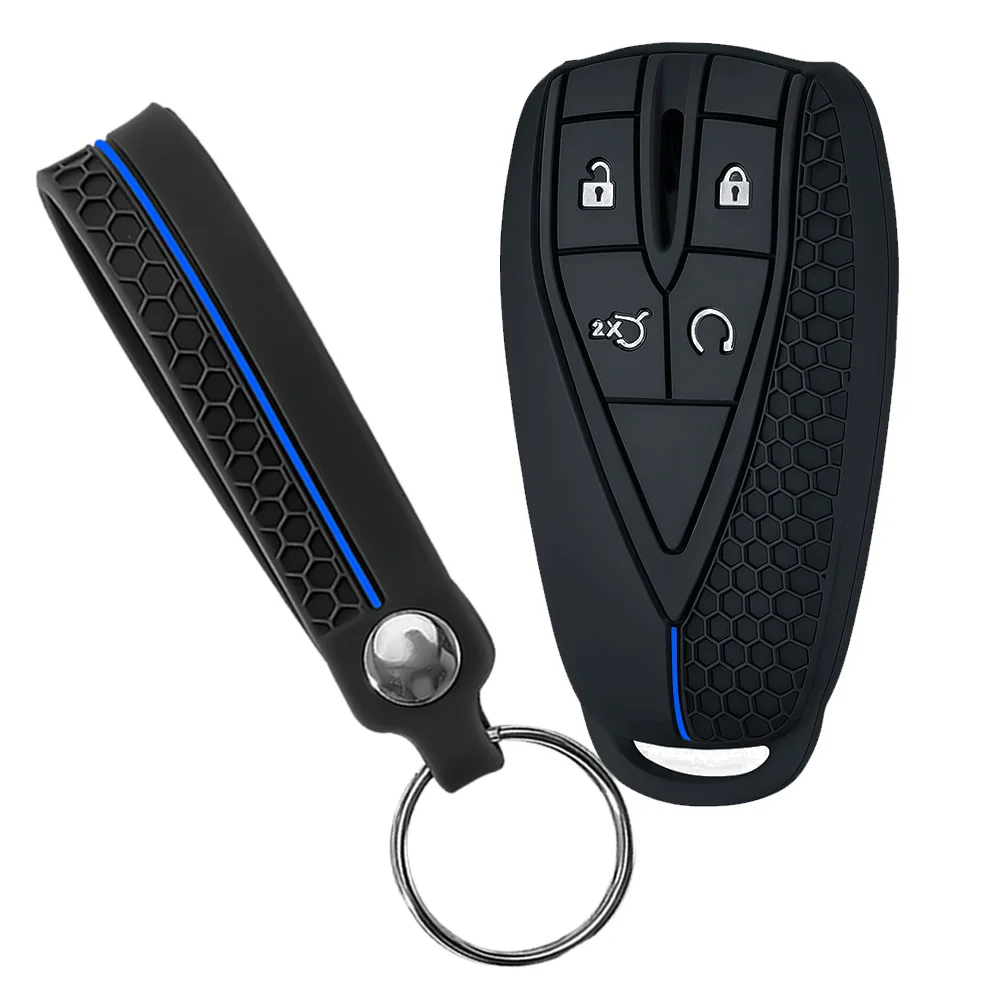 For Changan CS35 Plus CS55 PLUS CS75 PLUS Eado UNI-T UNI K Oushang X5 X7 EV Rubber Silicone Car Remote Case KeyChain Key Cover