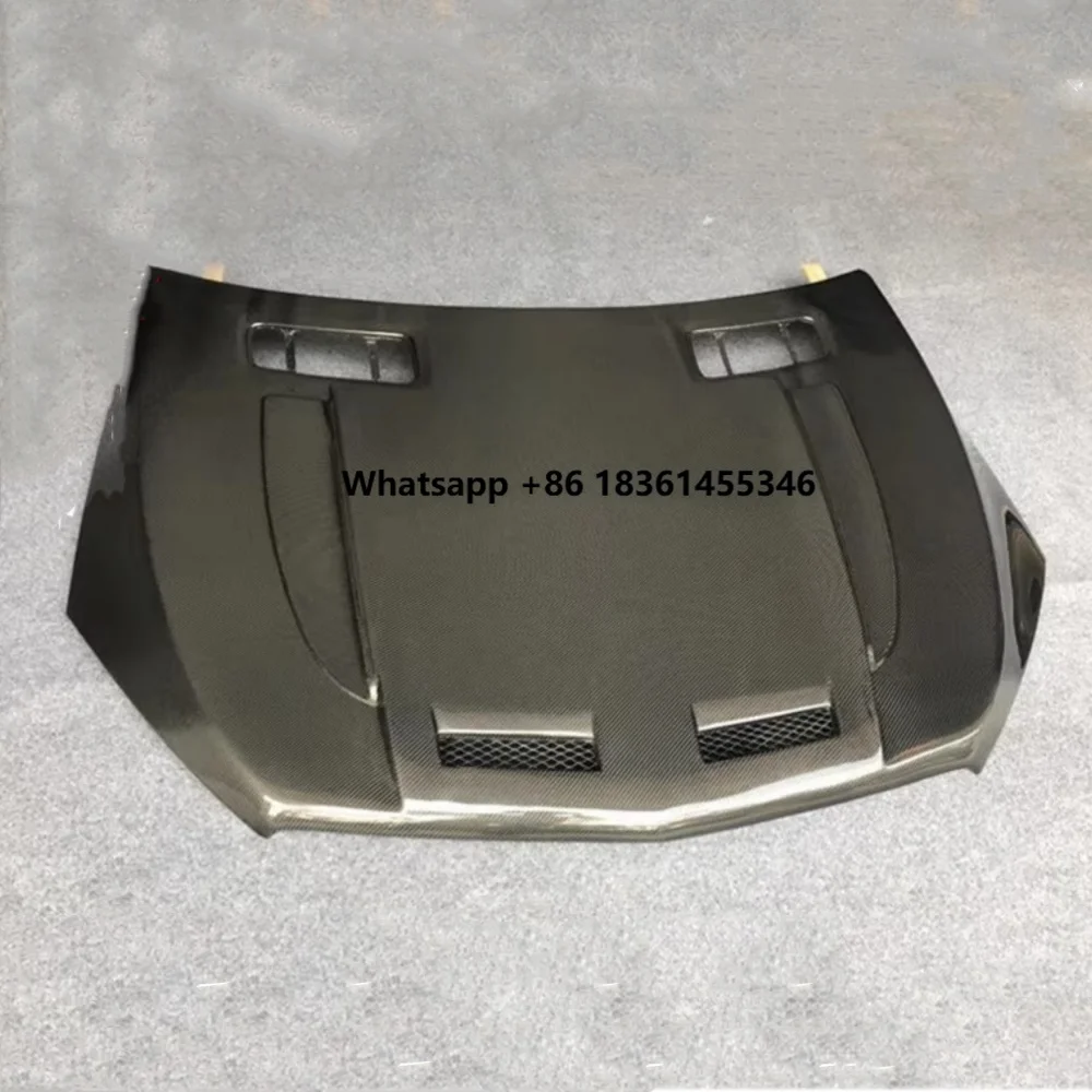 

For GLE320 GLE63 2014-2019 Modified Carbon Fiber Engine Cover Hood Engine Hood Bonnet Car Accessories