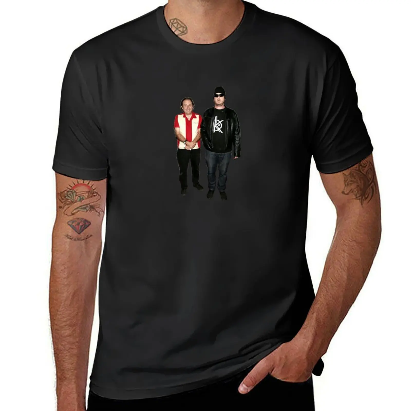2025 new model On Cinema Hosts Tim and Gregg T-Shirt aesthetic clothes tops plaint shirts men