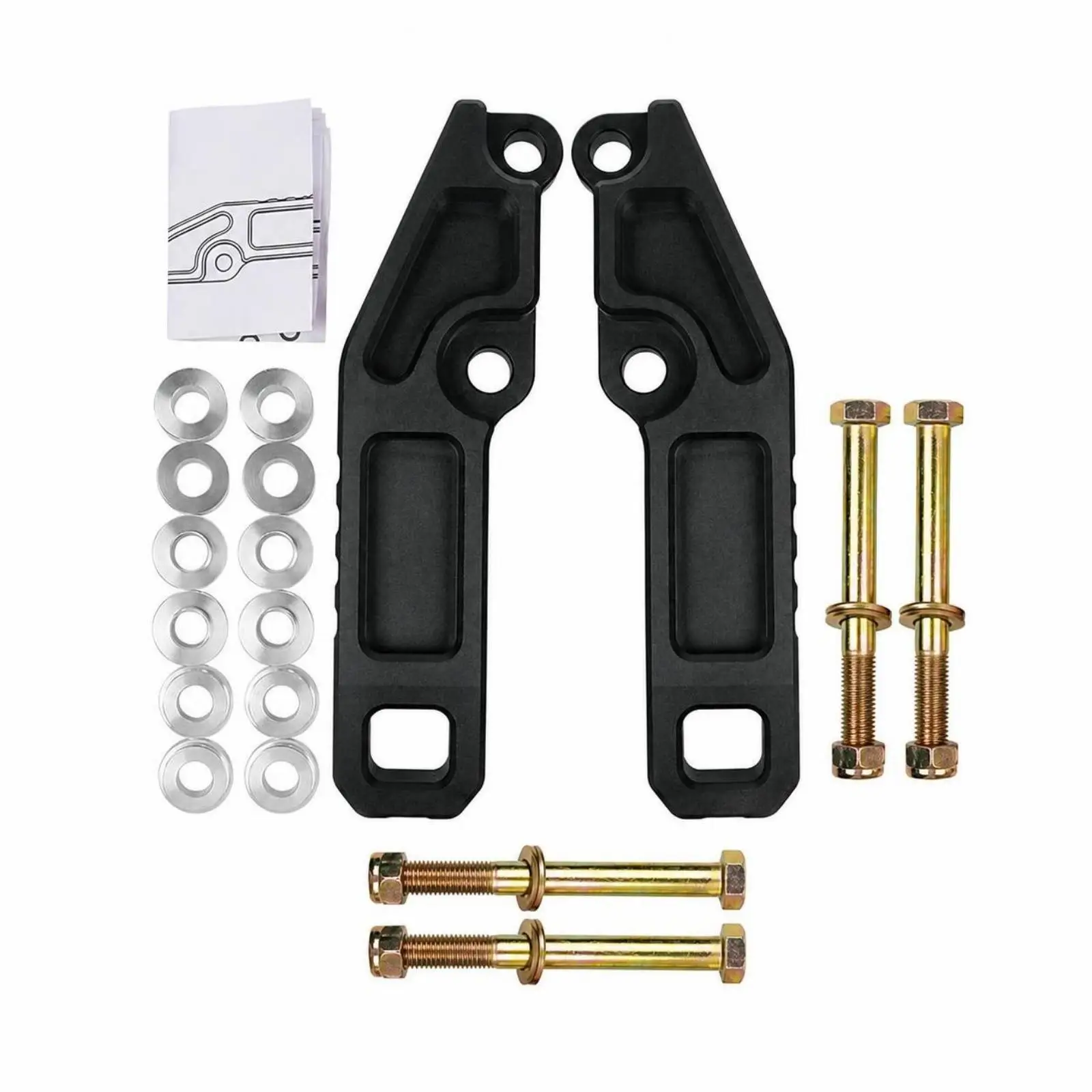 Premium Aluminum Tow Hook Adapter for Full Size Japanese Trucks 2024-2026 with Mounting Hardware Kit