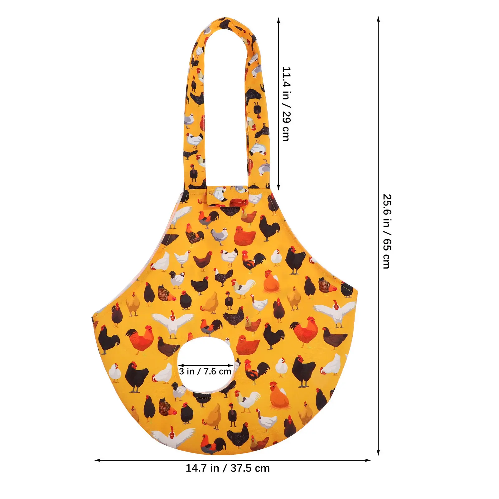2Pcs Pet Chicken Carrier Bags Canvas Holder Stylish Poultry Travel Tote Chicken Holder Rooster Hen Duck Carrier view 6