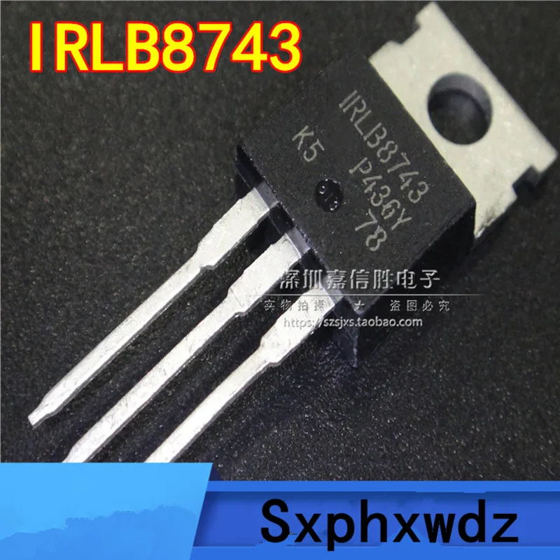 10PCS IRLB8743PBF IRLB8743 78A/30V TO-220 new original Power MOSFET transistor